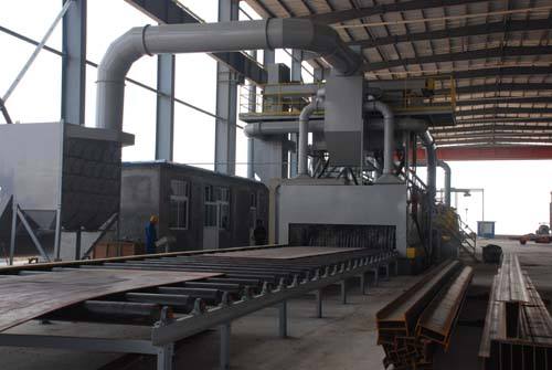 鋼板預(yù)處理線