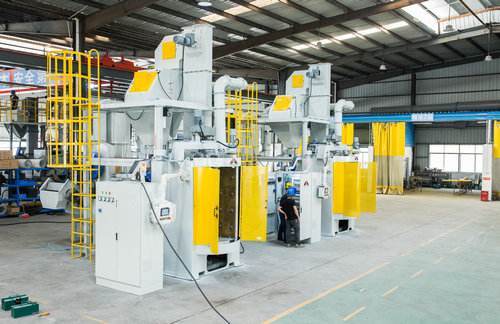 旋轉(zhuǎn)臺(tái)式齒輪拋丸強(qiáng)化機(jī)