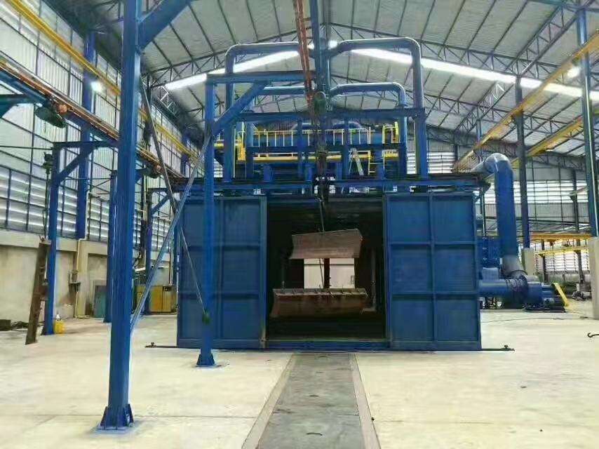 鋼模板預(yù)處理線